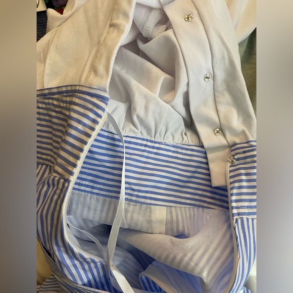 NWT Veronica Beard Ruffle Mini Shirt Dress Addyson - Picture 8 of 8